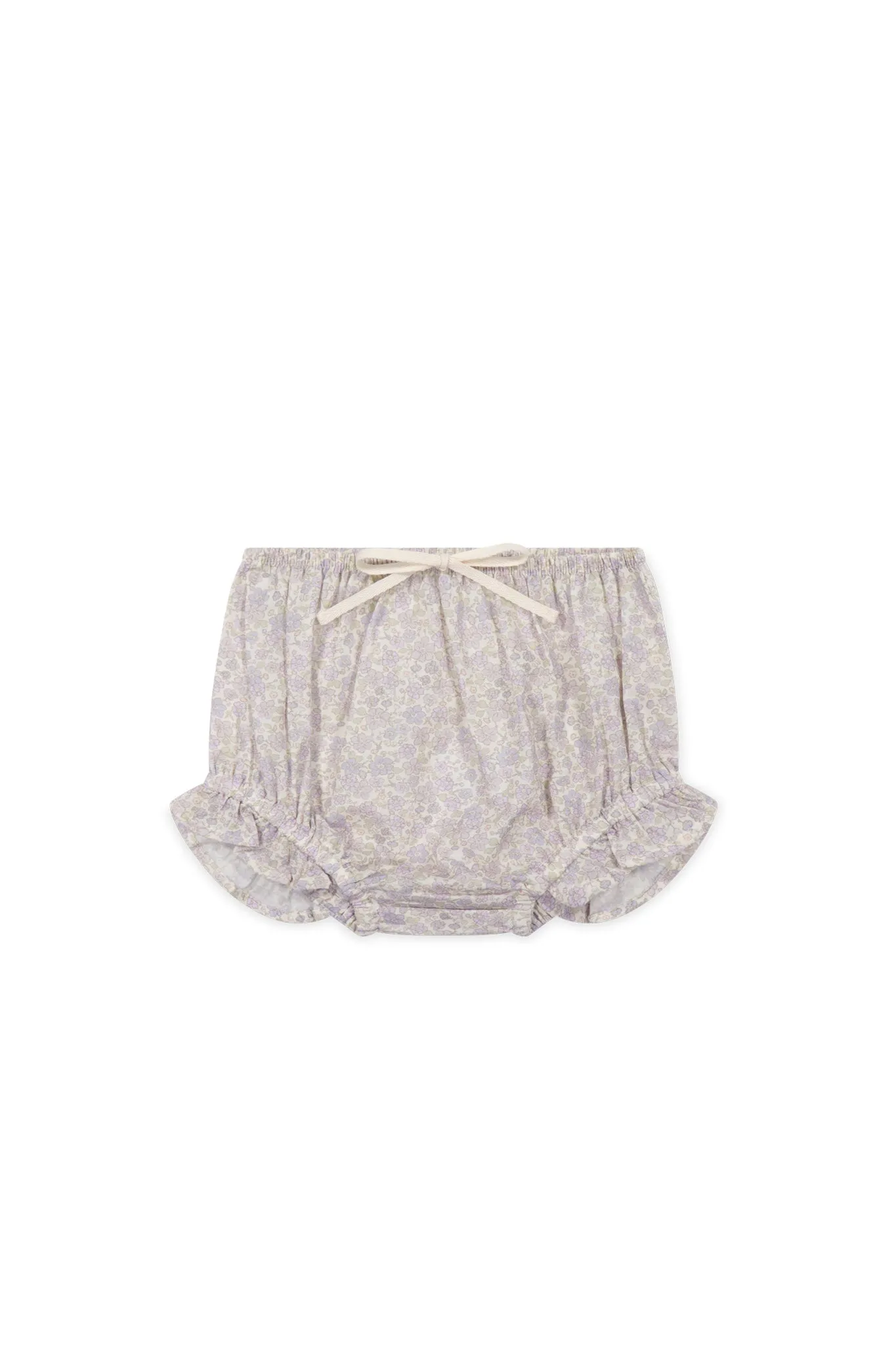 Organic Cotton Frill Bloomer - Chloe Lavender